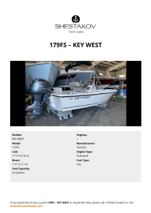 KEY WEST - 179FS