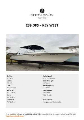 KEY WEST - 239 DFS