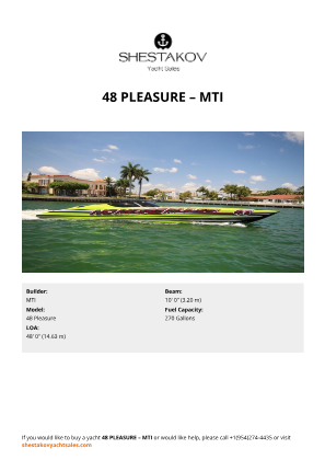 MTI - 48 Pleasure