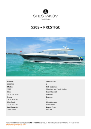 PRESTIGE - 520S