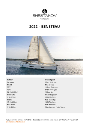 Beneteau - 2022