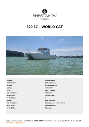 WORLD CAT - 320 EC