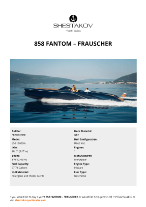 FRAUSCHER - 858 Fantom