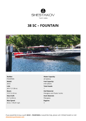 FOUNTAIN - 38 SC