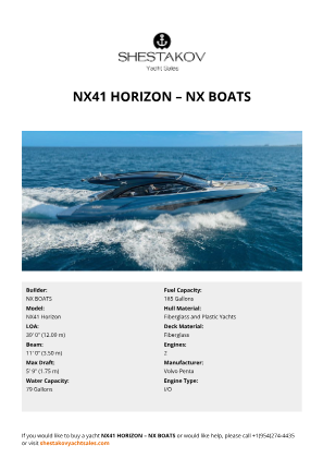 N/A - NX41 Horizon