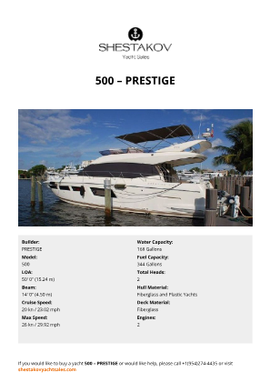PRESTIGE - 500