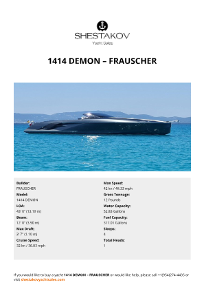 FRAUSCHER - 1414 DEMON
