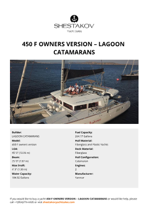N/A - 450 F owners version