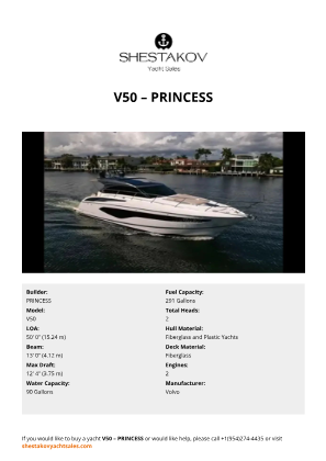 PRINCESS - V50