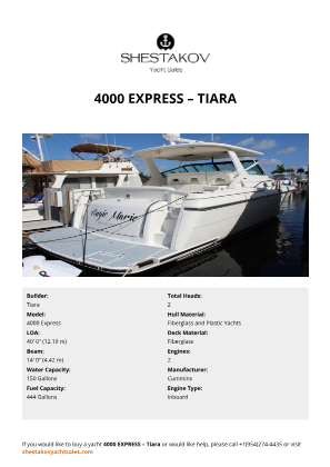 Tiara - 4000 Express
