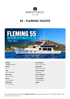 FLEMING YACHTS - 55