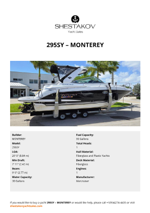 MONTEREY - 295SY