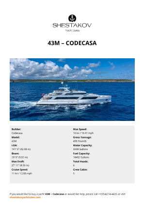 Codecasa - 43M