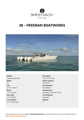 Freeman Boatworks - 38