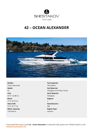 Ocean Alexander - 42