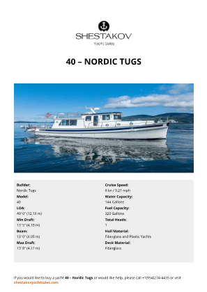Nordic Tugs - 40
