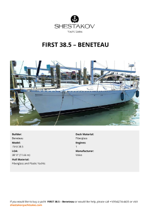 Beneteau -  First 38.5