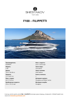 FILIPPETTI - F100