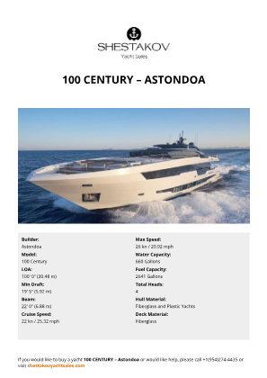 Astondoa - 100 Century
