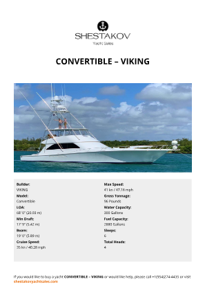 VIKING - Convertible