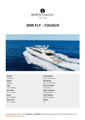 COUACH - 3500 Fly