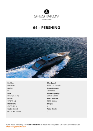 PERSHING - 64