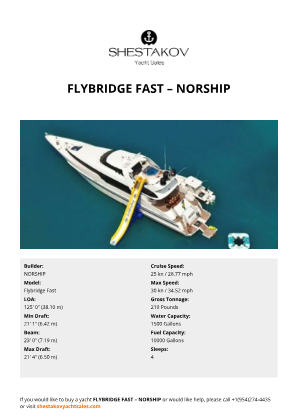 NORSHIP - Flybridge Fast