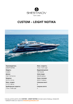LEIGHT NOTIKA - Custom