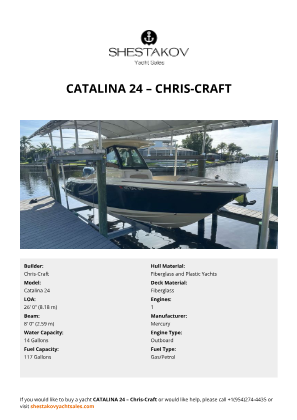 Chris-Craft - Catalina 24