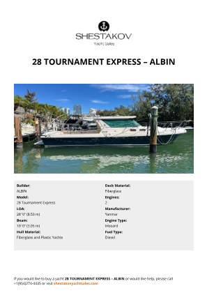 ALBIN - 28 Tournament Express