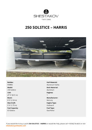 HARRIS - 250 Solstice
