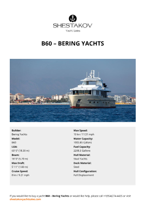 Bering Yachts - B60