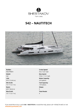 NAUTITECH - 542