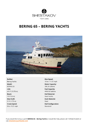 Bering Yachts - BERING 65