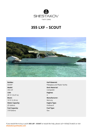 SCOUT - 355 LXF