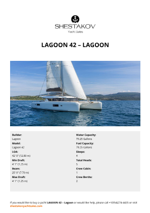Lagoon - Lagoon 42