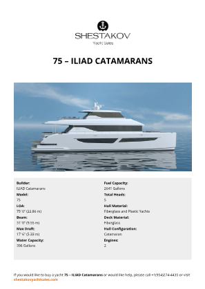 ILIAD Catamarans - 75