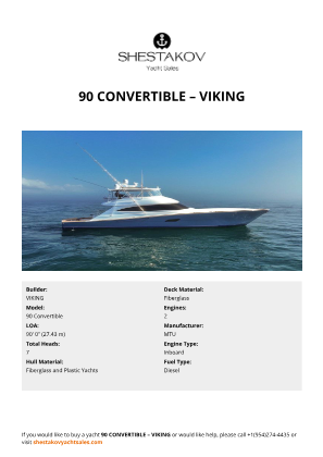 VIKING - 90 Convertible