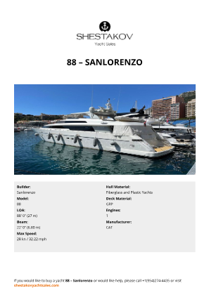 Sanlorenzo - 88