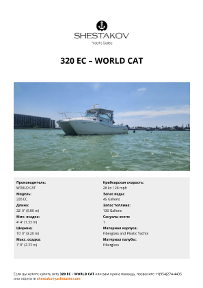 WORLD CAT - 320 EC