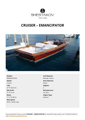 EMANCIPATOR - Cruiser