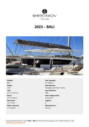 BALI - 2023