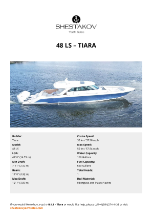 Tiara - 48 LS