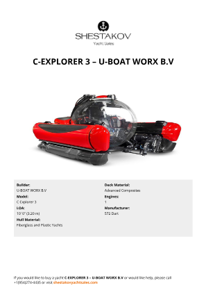 U-BOAT WORX B.V - C-Explorer 3