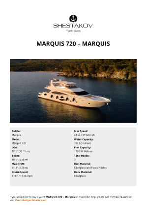 Marquis - Marquis 720