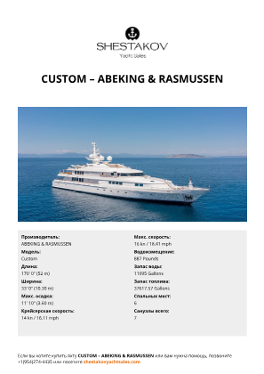 ABEKING & RASMUSSEN - Custom