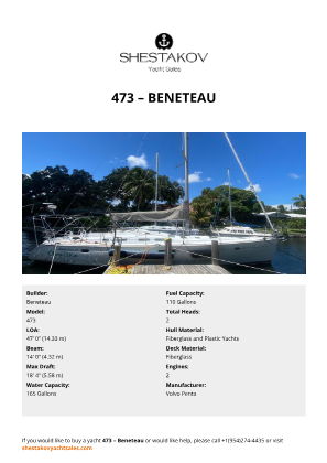Beneteau - 473