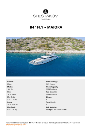 Maiora -  84 ' Fly