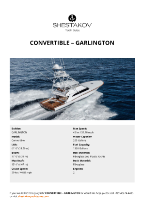GARLINGTON - Convertible