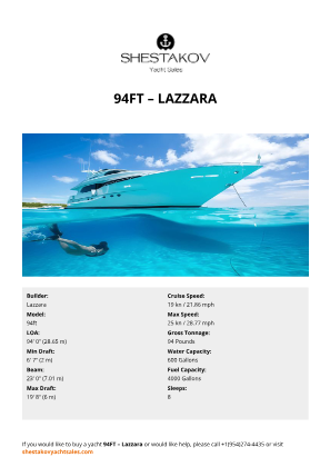 Lazzara - 94ft